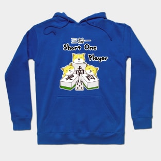 mahjong game party_cat short one player Hoodie